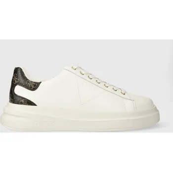 Dámská obuv Tenisky Guess ELBA FMPVIB.LEA12.WBROC bílá 00X, EUR 40