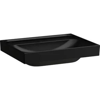 LAUFEN MEDA Umyvadlo, broušená spodní část umyvadla 600x460, Černá mat - H8161137161121