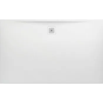 Sprchová vanička LAUFEN PRO Sprchová vanička, obdélníková, s odtokem na delší straně, materiál Marbond 1600x1000, Bílá - H2119550000001