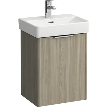 Nábytek LAUFEN BASE Skříňka pod umyvadlo, závěsy dvířek vlevo, pro umyvadlo H815961 415x325, Světlý jilm - H4021111102621
