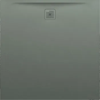 Sprchová vanička LAUFEN PRO Sprchová vanička, čtvercová, s odtokem na straně, materiál Marbond 1200x1200, Betonově šedá - H2119580790001