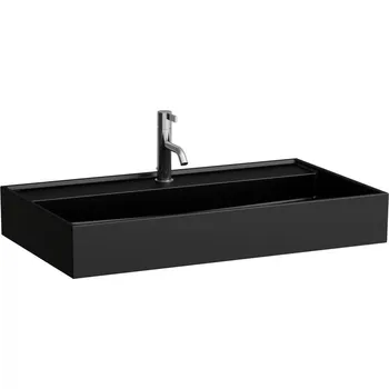 Umyvadlo Kartell LAUFEN Umyvadlo 800x460, Černá mat - H8103367161111