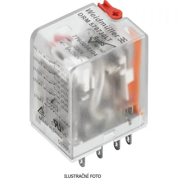 Relé WM RELÉ DRM570730LT AU, 230VAC, 5A, 4 PŘEPÍNACÍ KONTAKTY, 7760056190