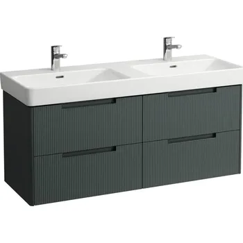 Koupelnový nábytek LAUFEN JUNA Skříňka pod umyvadlo, 4 zásuvky, pro umyvadlo PRO S H814968 1270x445, Šedá traffic - H4115541092661