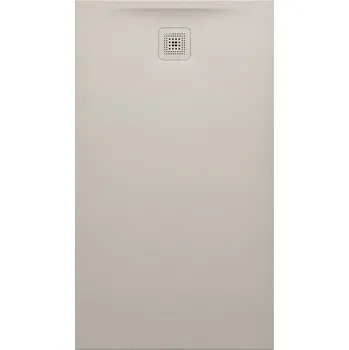 Sprchová vanička LAUFEN PRO Sprchová vanička, obdélníková, s odtokem na kratší straně, materiál Marbond 1400x800, Béžová matná - H2129561860001