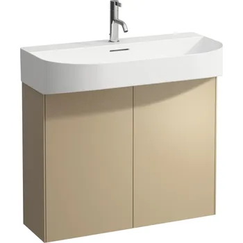 Nábytek LAUFEN SONAR Skříňka pod umyvadlo, 2 dvířka, pro umyvadlo H810344 775x240, Zlatá (lak) - H4054850340401