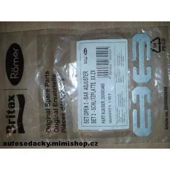 Autosedačka spona na pásy 1 pár pro sedačky Römer