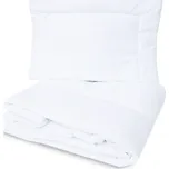 Peřinka a polštář do postýlky 135x90+40x60 Baby Nellys - bílé