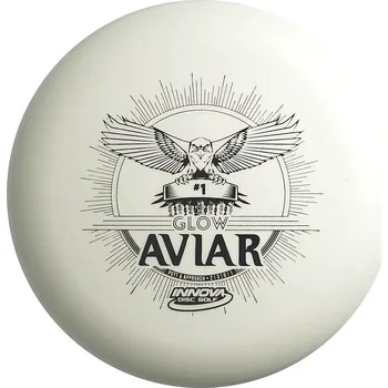 Disc golf Innova AVIAR DX GLOW Váha: 175 g, Barva potisku: Černý