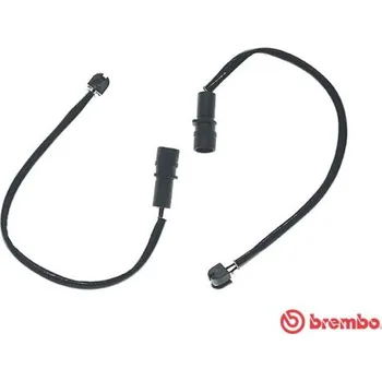 Brzdová destička Výstražný kontakt, opotřebení obložení BREMBO A 00 312