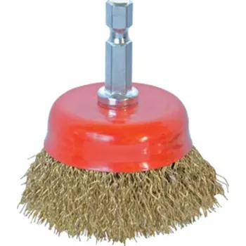 Drátěný kartáč Modeco drátěný kartáč s 1/4 stopkou 50 mm (MN-69-191)