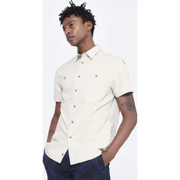 Pánská košile Celio Košile regular Garbis 1036970 Smetanová S