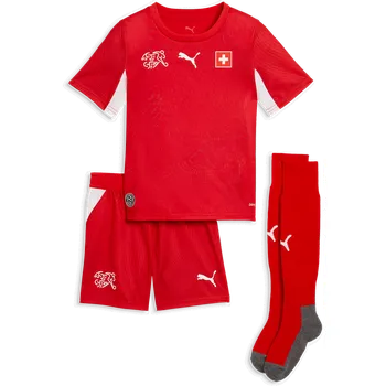 Souprava Puma Switzerland Home Minikit 2026 Kids 783221-01 Velikost 98