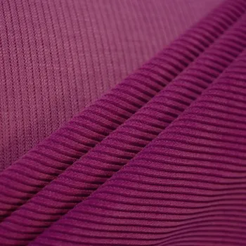 Úpletový manšestr MONTE fialový, š.150