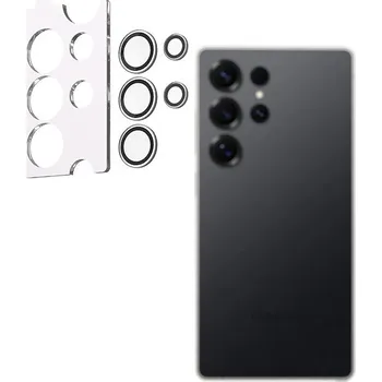 AlzaGuard Elite Lens Protector pro Samsung Galaxy S25 Ultra 5G čiré s instalačním rámečkem
