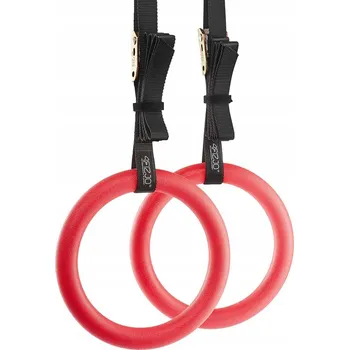 Gymnastický kruh Gymnastické kruhy - červené