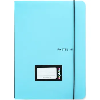 Oxybag Sešit Oxybook A5 40 listů PASTELINi modrá