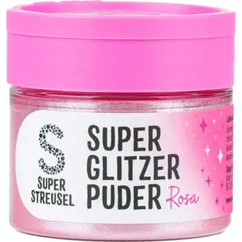 Prachová barva perleťová růžová 10g - Super Streusel | Cukrářské potřeby
