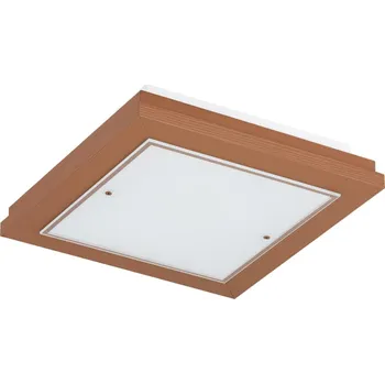 Argon 1867 - Stropní svítidlo TABOR 4xE27/15W/230V 42x42 cm terakotová