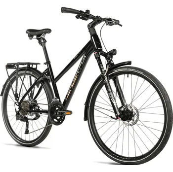 Leader Fox ESPIRIT dámské, rám 20" (L), model 2025-1, black/silver - ZDARMA dopravné, odborná montáž, seřízení! (Záruka nejlepší ceny. Nalezli jste někde lepší cenu? Napište nám a zkusíme ji trumfnout! )