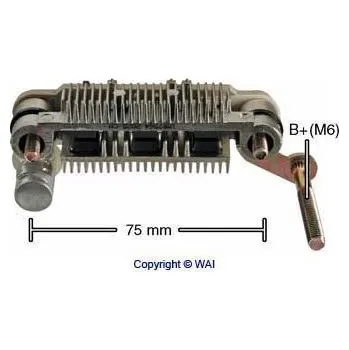 Karburátor Usměrňovač, generátor WAI IMR7564