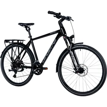 Leader Fox ESPIRIT pánské, rám 19" (L), model 2025-1, black/silver - ZDARMA dopravné, odborná montáž, seřízení! (Záruka nejlepší ceny. Nalezli jste někde lepší cenu? Napište nám a zkusíme ji trumfnout! )