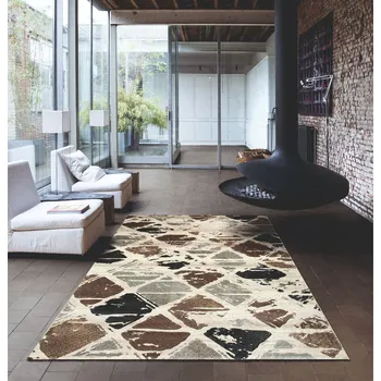 Koberec Spoltex kusový koberec Cambridge 7879 Bone rozměr 80 x 150 cm