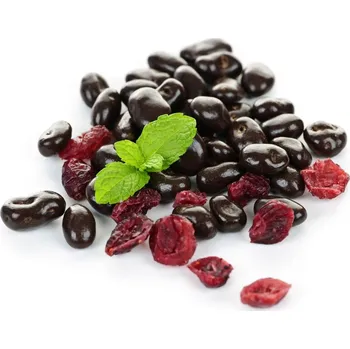 Sušená potravina IBK Brusinky v hořké čokoládě 500 g