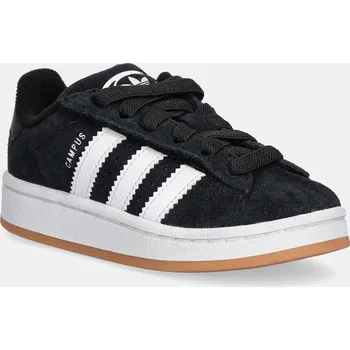 Dámské tenisky Dětské semišové tenisky adidas Originals CAMPUS 00s černá barva, JQ6386 99X, EUR 30.5
