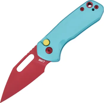 kapesní nůž CJRB Mini Pyrite Modrý AR-RPM9 Hliník J1933-WEB