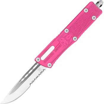 kapesní nůž CobraTec Small Sidewinder Pink Drop Serrated 06CT105