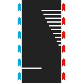 Příslušenství k autodráze 52006 Zúžení dráhy Hybrid - Carrera