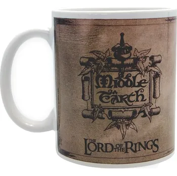 Keramický hrnek Lord Of The Rings|Pán Prstenů: Mapa (objem 320 ml)