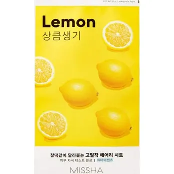Pleťová maska Missha Airy Fit Sheet Mask Lemon 19 g