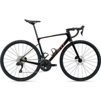 Silniční kolo Giant Defy Advanced 1 2024 black-helios orange, L