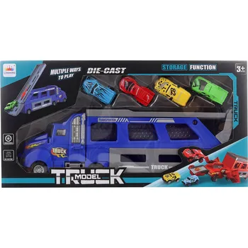 Kamion vystřelovací se čtyřmi autíčky 36 cm