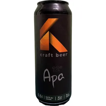 Pivo Kobzův Pivovar - APA 12° - plech 0,5l