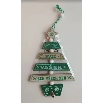 Vánoční dekorace ALBI Vánoční ozdoba - Vašek