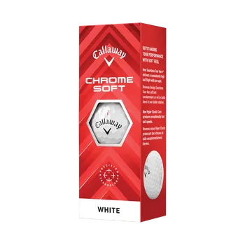 Golfový míček Callaway Chrome Soft 24 (3pcs), White