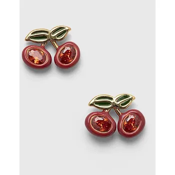 Náušnice Náušnice Coach 429233GLD červená 33X, vel. ONE SIZE