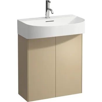 Nábytek LAUFEN SONAR Skříňka pod umyvadlo, 2 dvířka, pro umyvadlo H810342 580x240, Zlatá (lak) - H4054830340401