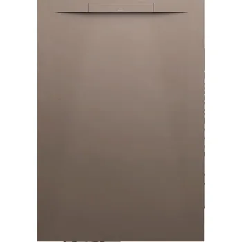 Sprchová vanička LAUFEN PRO S Sprchová vanička, obdélníková, s lineárním odtokem na kratší straně, materiál Marbond 1300x900, Caffè matná se strukturou - H2111831290001