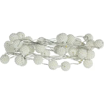 Vánoce Retlux RXL 489 - girlanda s perlami 20 LED WW