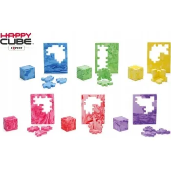 SmartGames Displej 24 ks: Happy Cube Expert 3D puzzle