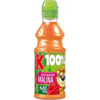 100% Džus Kubuś malina, mrkev, jablko 300 ml