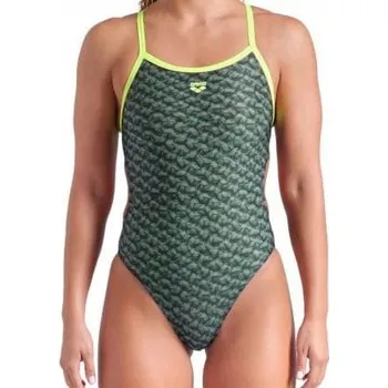 Dámské plavky Jednodílné plavky Arena S zelené