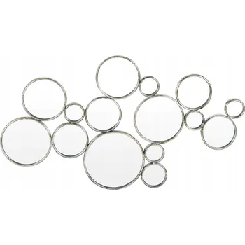 Zrcadlo Zrcadlo Domdekoracji nástěnné kulaté rám plast 640 x 1100 mm