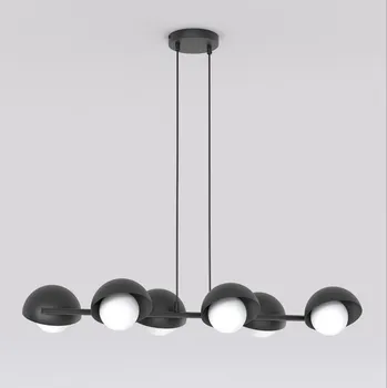 Emibig BOOM 6 BLACK Závěsné/stropní svítidlo Černé G9 8W MAX LED Bílé