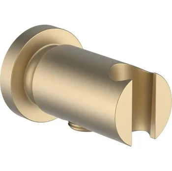 Sprchová hadice LAUFEN THE NEW CLASSIC Připojení sprchové hadice 1/2", s nástěnným držákem ruční sprchy, se zpětným ventilem, celokovový, PVD světle zlatá matná 1x1, no colour - HF900549462000