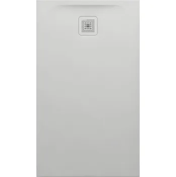Sprchová vanička LAUFEN PRO Sprchová vanička, obdélníková, s odtokem na kratší straně, materiál Marbond 1200x700, Light grey - H2129510770001